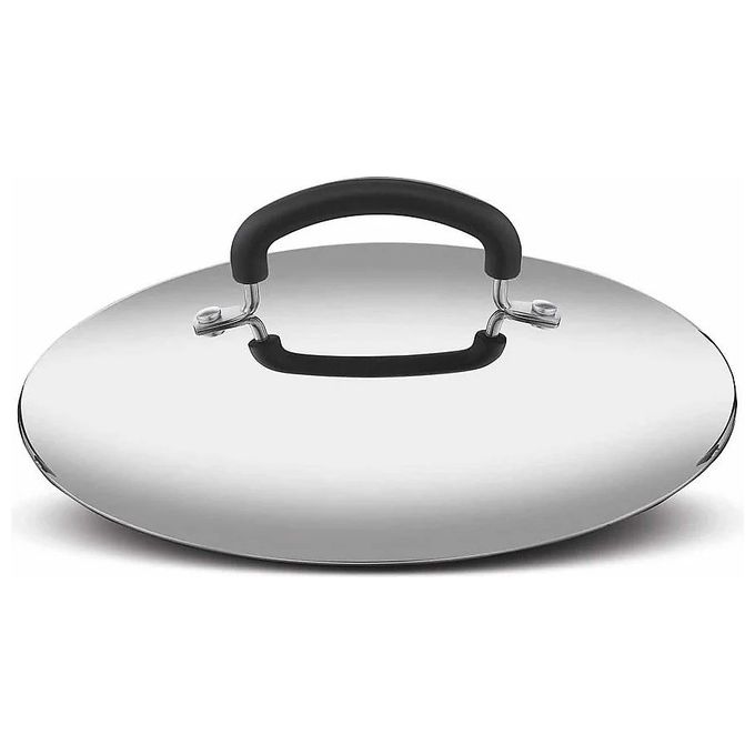 Lagostina Coperchio in Vetro con Pomolo Centrale in Bakelite 24cm