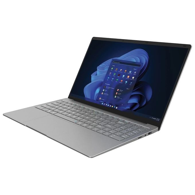 Mediacom SmartBook One – Notebook 15,6″ Full HD IPS, Intel Celeron N4020C, 4 GB RAM, 128 GB SSD-eMMC, Intel UHD 600 Graphics, Windows 11 Home, Mica Silver
