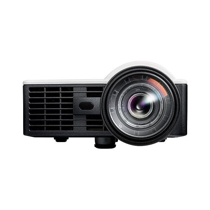 Optoma, Proiettore a Corto Raggio, 535 ANSI Lumen, DLP, WXGA, 3D, Nero Bianco