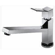 [ComeNuovo] Foster 8457000 Tre Basso Miscelatore Lavello Cucina Monocomando Joystick Beccuccio Girevole 360° Aeratore Integrato colore Argento Cromato Lucido