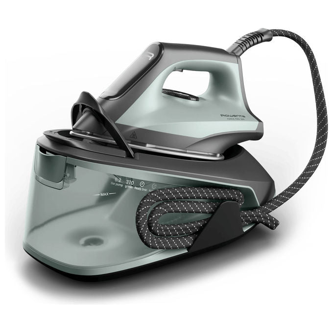 Rowenta VR5430F0 Force Pro 300 Generatore Di Vapore 2400 W 310 g-min Piastra Durilium Airglide colore Verde