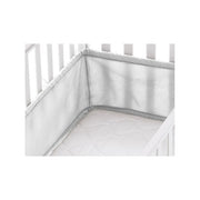 Italbaby AIRTECH3D Paracolpi per Lettino Traspirante 3 Lati Struttura Air Tech 3D 185x30 cm colore Bianco