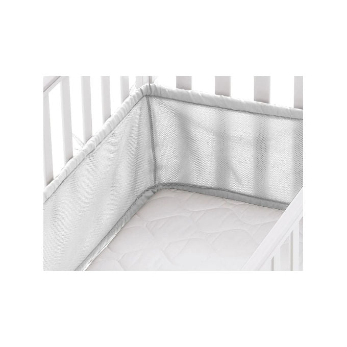 Italbaby AIRTECH3D Paracolpi per Lettino Traspirante 3 Lati Struttura Air Tech 3D 185x30 cm colore Bianco