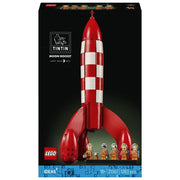 Lego 21367 LEGO Ideas Set da Costruzione Razzo Lunare di Tintin 1283 Pezzi 5 Minifigure colore Multicolore