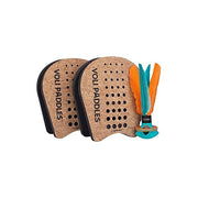 Waboba 540C01 Voli Set per 2 Giocatori con Racchette da Mano e Volano Aerodinamico per Gioco in Giardino Spiaggia o Casa colore Multicolore
