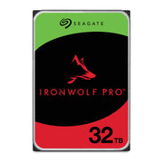 Seagate ST32000NT000 IronWolf Pro Disco rigido interno 32 TB 7200 rpm 3.5'' SATA III 512 MB cache colore Nero