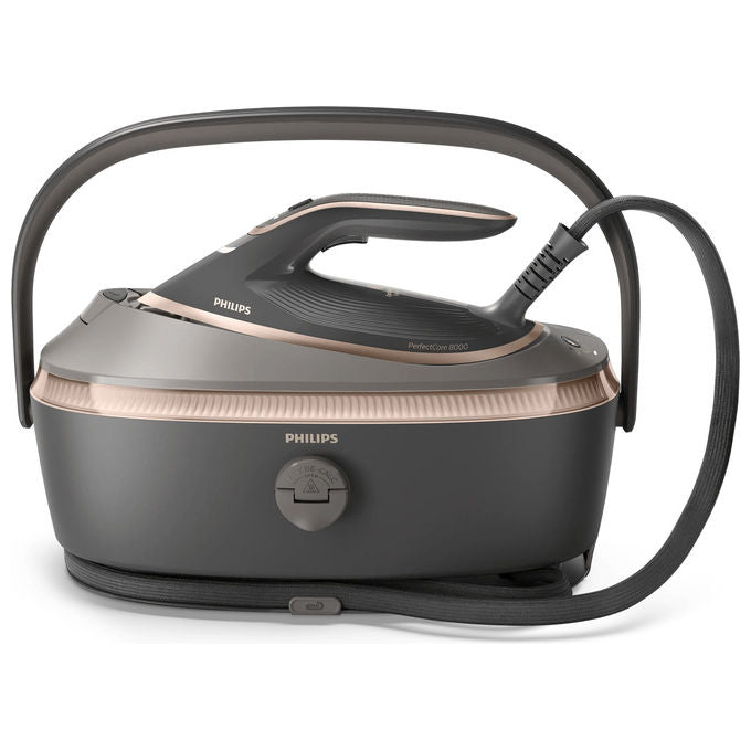 Philips PSG8200-80 PerfectCare Serie 8000 Ferro da stiro con caldaia Potenza 3120 W Pressione vapore 9 bar Emissione vapore 750 g-min colore Gray Magic