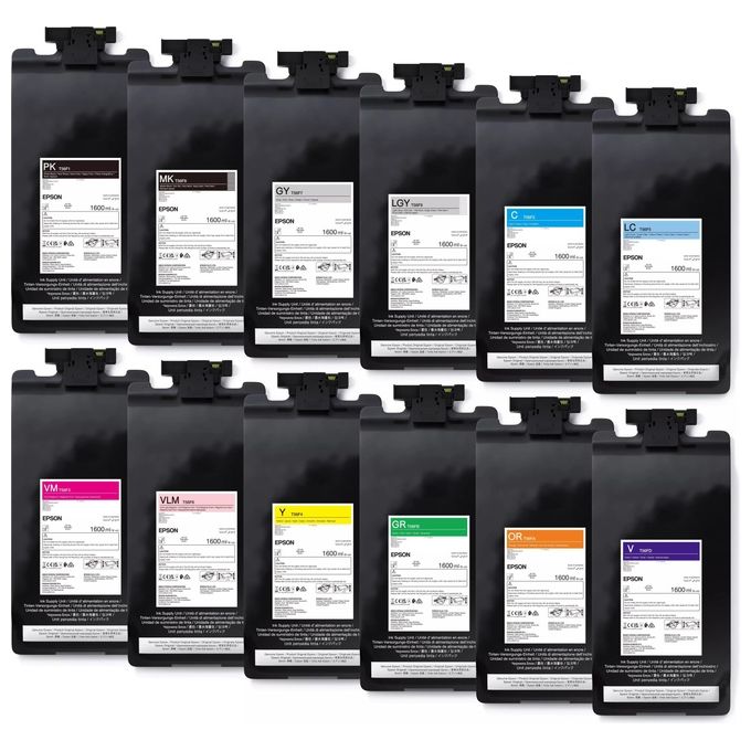 Epson C13T56F200 Sacca d'inchiostro originale 1600 ml per Epson SureColor P20500 colore Ciano