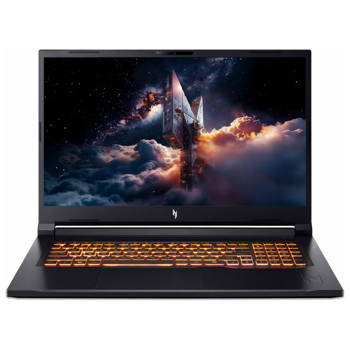 Acer NH.QZGET.009 Nitro V 17 AI Notebook 17.3 pollici QHD AMD Ryzen AI 9 365 32 GB DDR5 SSD 1024 GB NVIDIA GeForce RTX 5070 8 GB Windows 11 Home colore Nero