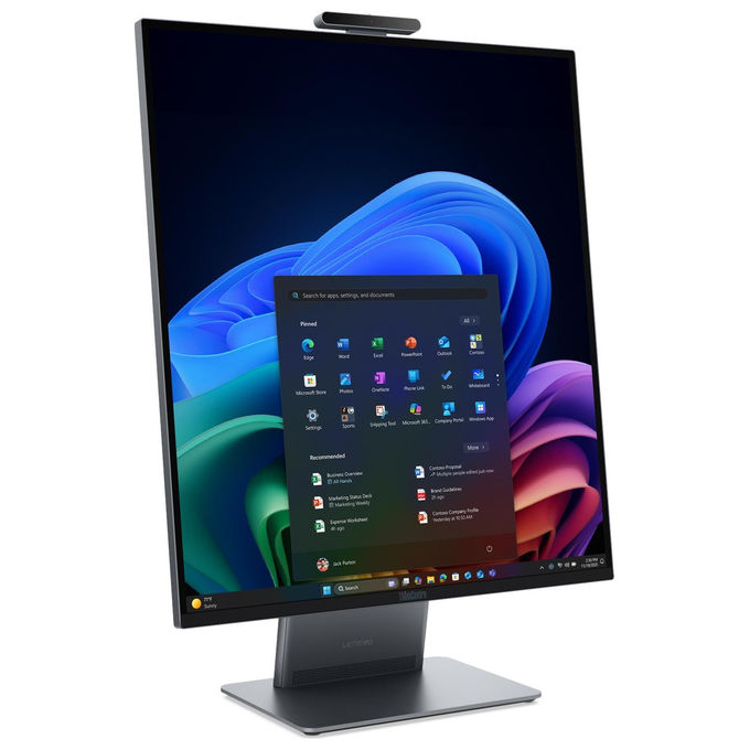 Lenovo 13H4000LIX ThinkCentre X AIO PC All-in-one Intel Core Ultra 5 325 16 GB LPDDR5x-SDRAM 1 TB SSD Risoluzione 2560 x 2880 Pixel Wi-Fi 7 colore Grigio