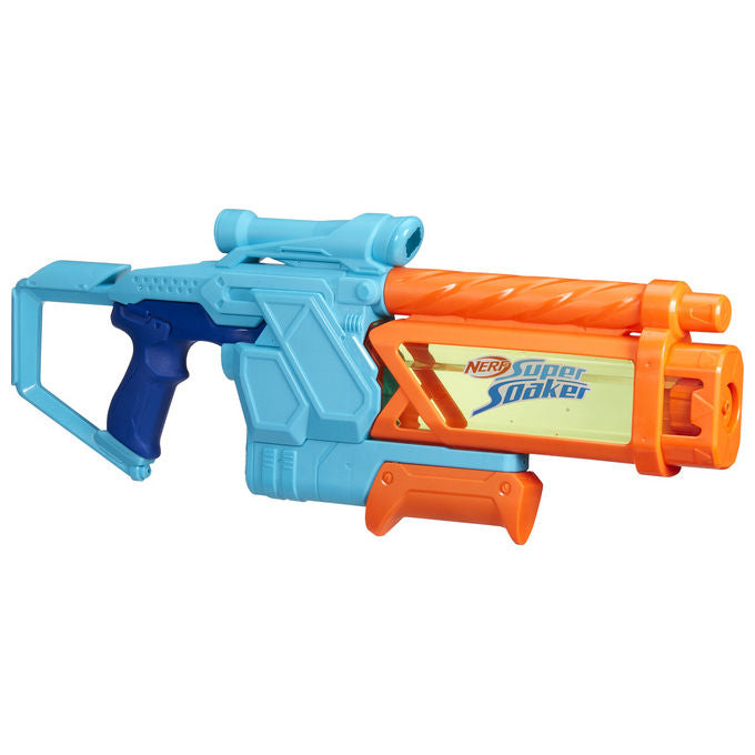 Nerf G09995L00 Super Soaker mega Dunk-Fill Blaster ad Acqua Riempimento Istantaneo 1005 ml colore Blu Arancione
