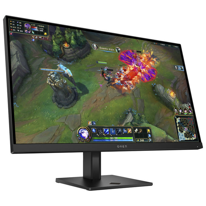 HP AV4H6E9#ABB OMEN Monitor PC 27'' QHD 180Hz IPS 1ms HDR400 colore Nero