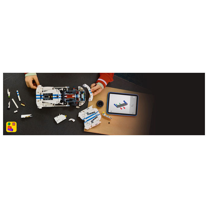 Lego 42234 Technic Auto Sportiva Dodge Viper GTS-R con Motore V10 Sterzo e Differenziale 805 pezzi colore Multicolore