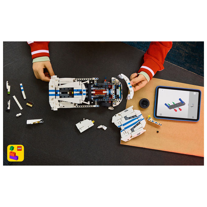 Lego 42234 Technic Auto Sportiva Dodge Viper GTS-R con Motore V10 Sterzo e Differenziale 805 pezzi colore Multicolore
