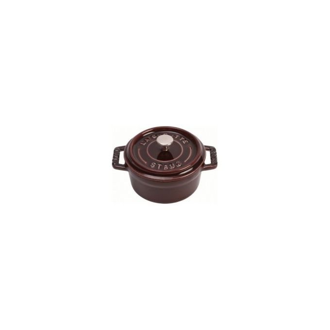 Staub 40509-357-0 Cocotte 24 cm in Ghisa Tonda Capacita' 3.8 L colore Granata