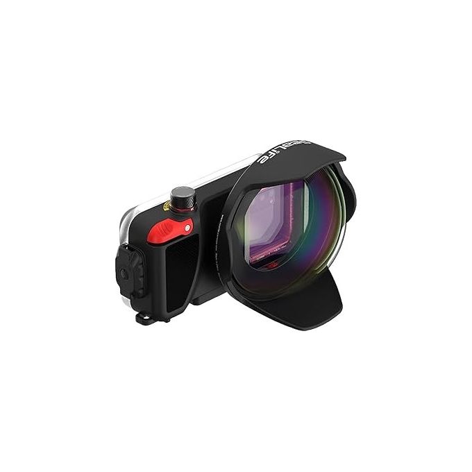SeaLife SL053 SportDiver Lente Wide Angle Dome 0.71x Fattore Focale 15 cm colore Nero
