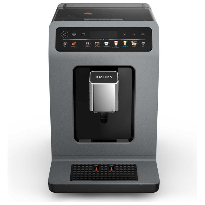 Krups EA898GF0 Evidence Macchina da caffe' Automatica 2,5 L 15 bar 1450 W Hot and Cold colore Nero Grigio
