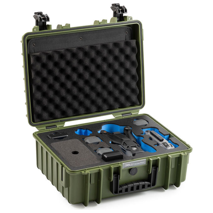 BandW International PP-221 Valigia di Trasporto per DJI Mavic 4 Pro Impermeabile IP67 MIL-STD-810 colore Nero