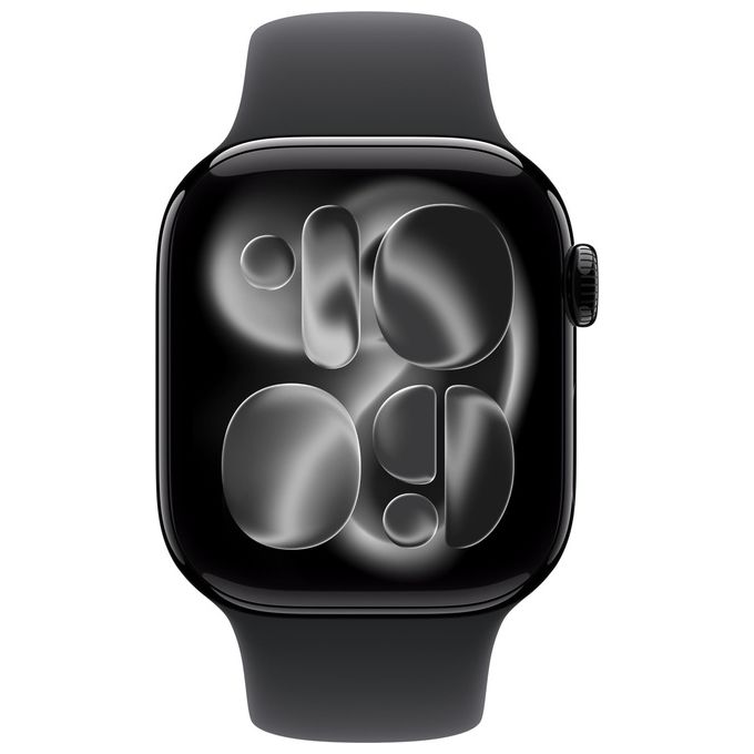 Apple MEQT4ZR-A Apple Watch Series 11 GPS Cassa Alluminio 42mm con Sport Band Nero colore Nero