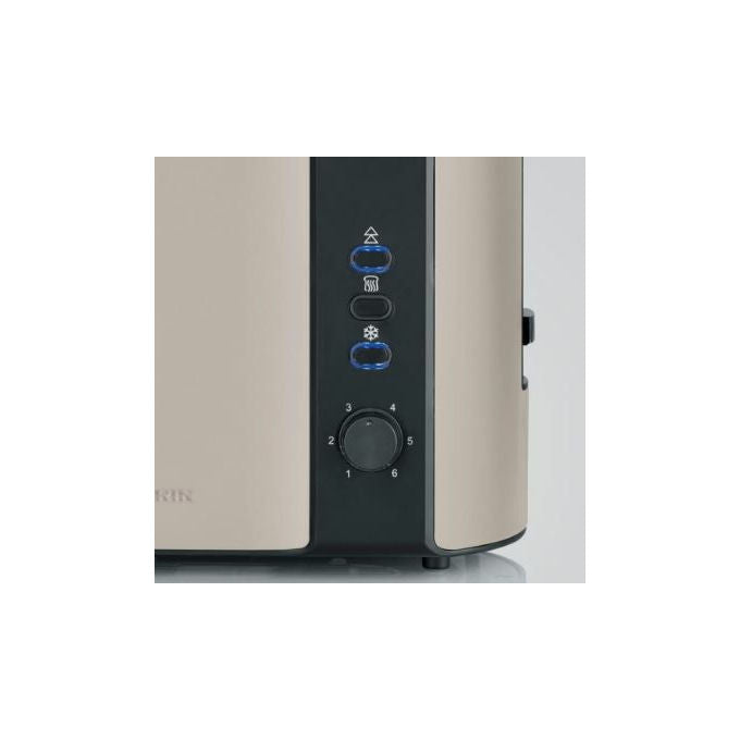 Severin AT9576 Tostapane 2 Fette 800 W Vassoio Briciole Rimovibile colore Beige Nero