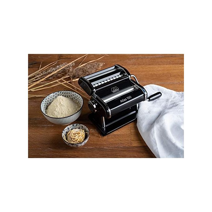 Marcato Atlas 150, Macchina Pasta Manuale, Acciaio Cromato, Made in Italy