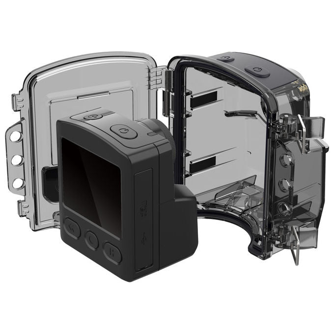 Brinno ATH1000 Custodia Impermeabile per Telecamere TLC2000 e TLC2020 IP67 con Montaggio 1-4'' e Occhielli per Lucchetto colore Nero