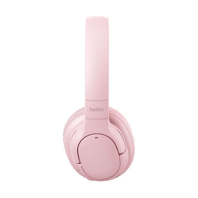 Belkin AUD013HQPK SoundForm Play ANC Auricolare Con cavo e senza cavo Bluetooth Cancellazione Rumore 35 h con custodia di ricarica colore Rosa