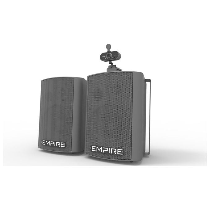 Empire AV.CONFW4 Sistema per Videoconferenza con Webcam e Microfoni Integrati 2 microfoni inclusi 1 fotocamera inclusa colore Nero