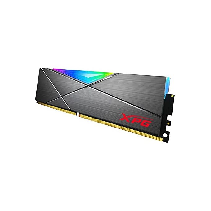 Adata AX4U36008G18I-ST50 Ram Gaming Xpg Spectrix D50g 8Gb Ddr4 3600mhz Rgb Cl18-22-22 Tungsten Grey
