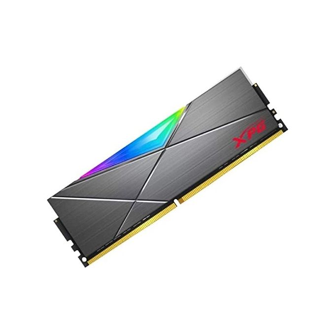 Adata AX4U36008G18I-ST50 Ram Gaming Xpg Spectrix D50g 8Gb Ddr4 3600mhz Rgb Cl18-22-22 Tungsten Grey