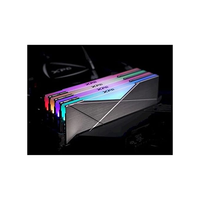 Adata AX4U36008G18I-ST50 Ram Gaming Xpg Spectrix D50g 8Gb Ddr4 3600mhz Rgb Cl18-22-22 Tungsten Grey