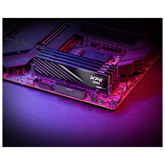 XPG AX5U5600C4616G-DTLABBK LANCER BLADE Memoria 32 GB 2 x 16 GB DDR5 5600 MHz CL45 Data Integrity Check Dissipatore colore Nero