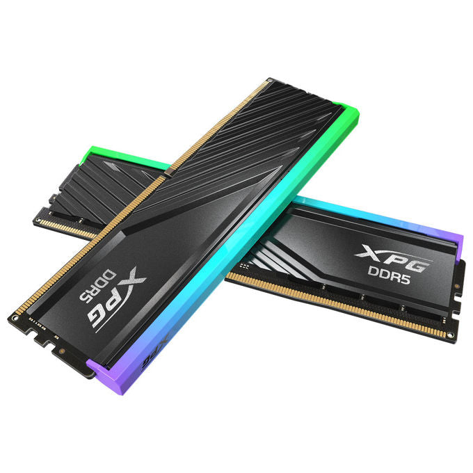 Adata AX5U6000C3616G-DTLABRBK LANCER BLADE RGB Memoria 32 GB 2 x 16 GB DDR5 6000 MHz CL36 XMP EXPO Dissipatore colore Nero