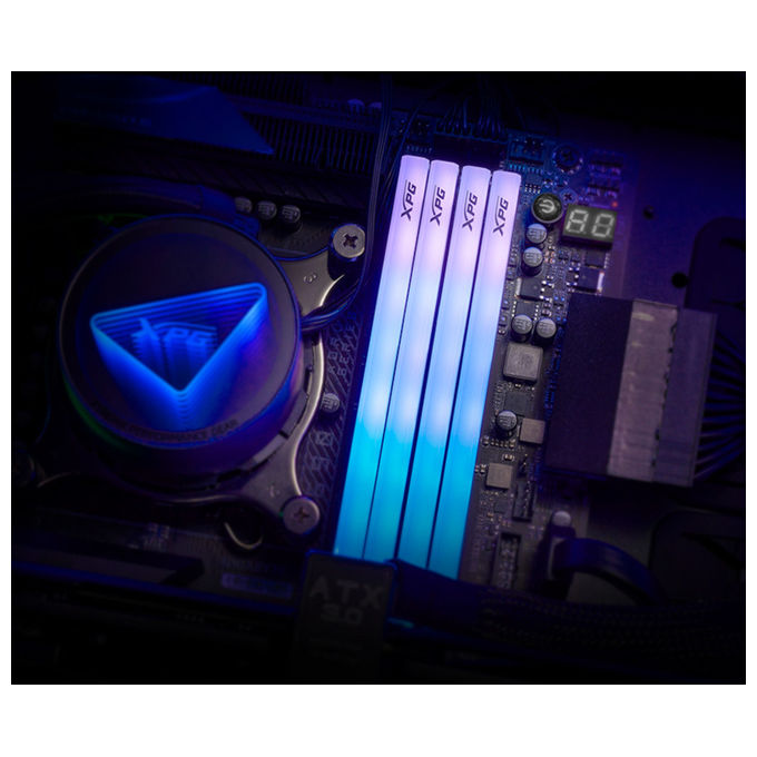 Adata AX5U6000C3616G-DTLABRBK LANCER BLADE RGB Memoria 32 GB 2 x 16 GB DDR5 6000 MHz CL36 XMP EXPO Dissipatore colore Nero