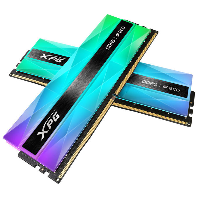 XPG AX5U6400C3216G-DCLANRSG LANCER NEON memoria 32 GB 2 x 16 GB DDR5 6400 MHz CL32 1.4 V colore Grigio