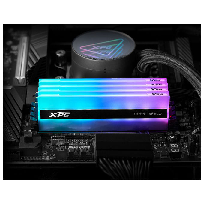 XPG AX5U6400C3216G-DCLANRSG LANCER NEON memoria 32 GB 2 x 16 GB DDR5 6400 MHz CL32 1.4 V colore Grigio