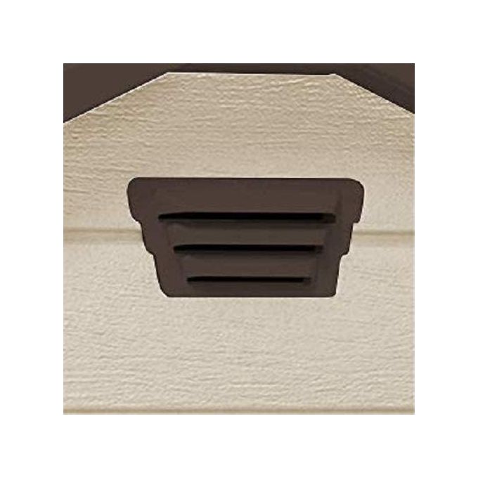 Keter 240025 Manor Casetta da Giardino in Resina con Finestra e Pavimento Incluso 130x192x198 cm colore Beige