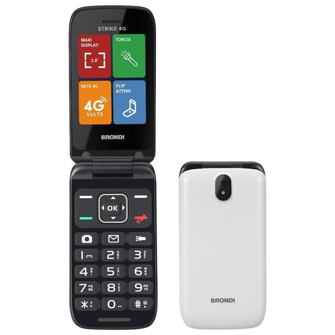 BRONDI Strike 4G 2.8'' Dual Sim Light Grey - Yeppon