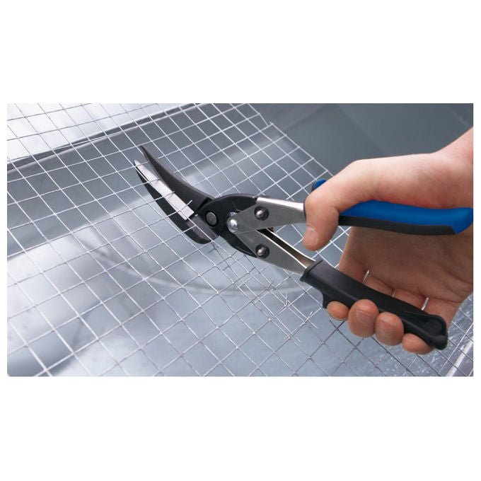 ABC TOOLS SPA B20856000 Cesoie a doppia leva Acciaio forgiato temperato Taglio destro Lamiera inox fino a 1,2 mm colore Nero