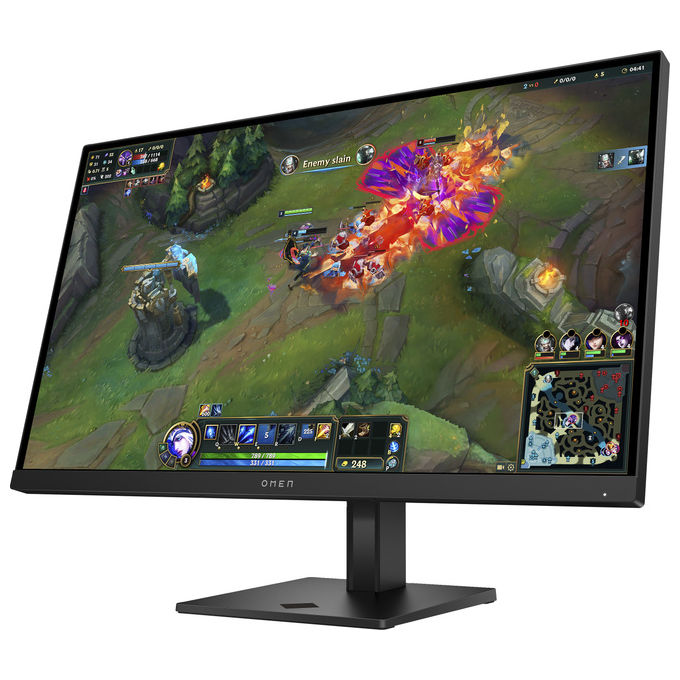 HP AV4H6E9#ABB OMEN Monitor PC 27'' QHD 180Hz IPS 1ms HDR400 colore Nero
