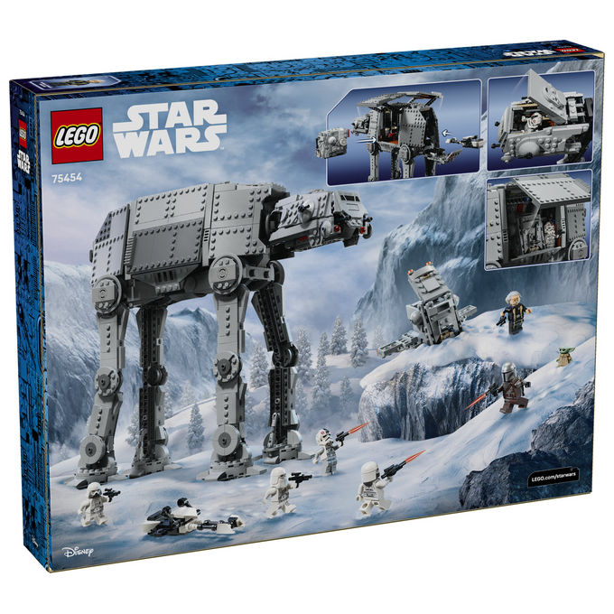 Lego 75454 AT-AT Imperial Remnant con INT-4 Kit con Navetta Speeder Bike 6 Minifigure e 1 Figura 1453 pezzi colore Multicolore