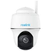Reolink Argus Series B430 Telecamera a batteria solare wireless 5MP con funzione pan e tilt Bianco