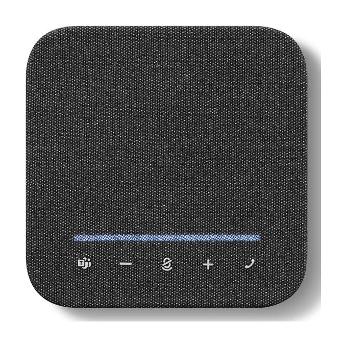 Lenovo 4Y71Q47766 Wireless Speakerphone 6000 Altoparlante Vivavoce Bluetooth 5.3 8 Microfoni Cancellazione Rumore Batteria 12 h USB Tipo-C colore Nero