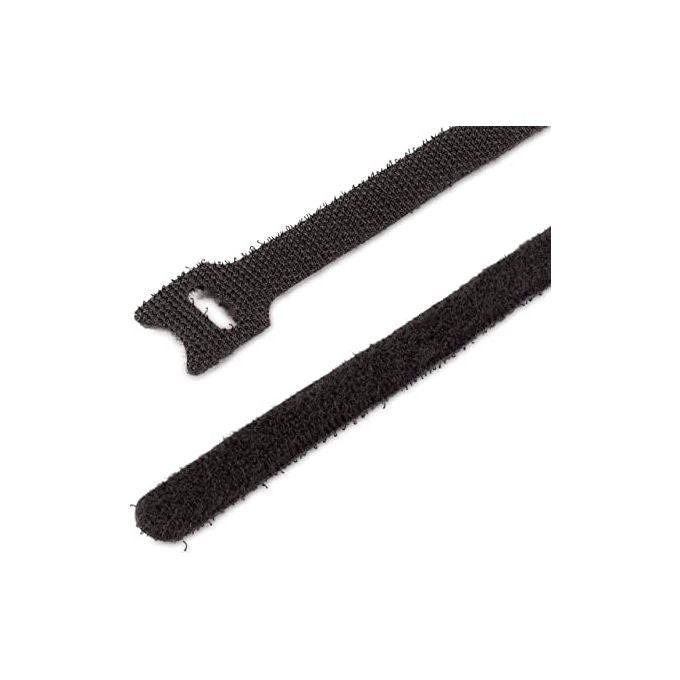 Startech.com Fascette Fermacavi a Strappo da 15cm Confezione da 50 Pezzi Nero