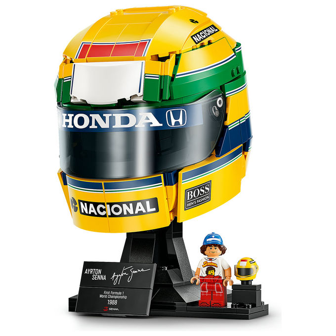 Lego 43024 Casco Ayrton Senna Set da Costruzione 931 Pezzi colore Multicolore