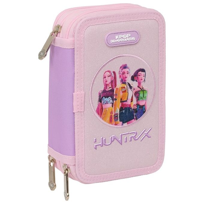 Safta GARS0158 Astuccio K-Pop Demon Hunters Iconic 21x7x8 cm colore Rosa