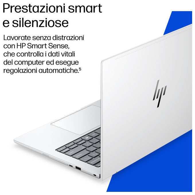 HP E13X9AT HP EliteBook 8 G2a Computer portatile AMD Ryzen AI 5 16 GB LPDDR5x 512 GB SSD Windows 11 Pro colore Argento