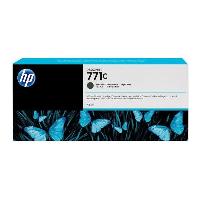 Hp Cartuccia Nero Opaco 771c Da 775 Ml