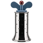 Alessi 8003299011940 Macinapepe in Acciaio Inossidabile 18-10 con Dettagli in Plastica Blu colore Blu