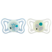 Chicco 00071088410000 PhysioForma Light Succhietto Neonato in Silicone Forma Anatomica per Bambini 2-6 Mesi con Finitura Soft Sense colore Bianco